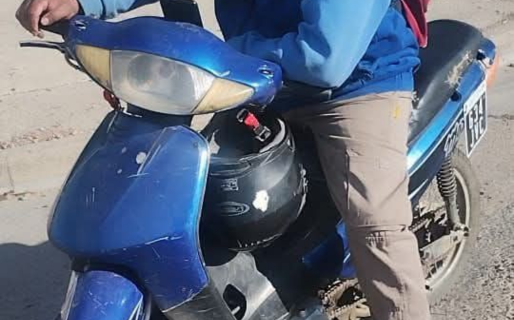 Robaron una moto cerca del Gimnasio Nº3