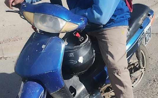 Le robaron la moto en el Máximo Abásolo y se quedó sin su medio de trabajo