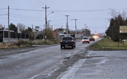 Piden circular con precaución en una calle de Palazzo