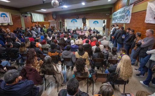 Luque recibió el apoyo de Puerto Madryn: “Veo mucha desilusión en la provincia y eso nos empuja a luchar”