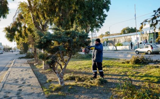 Continúan los trabajos de reacondicionamiento de espacios públicos