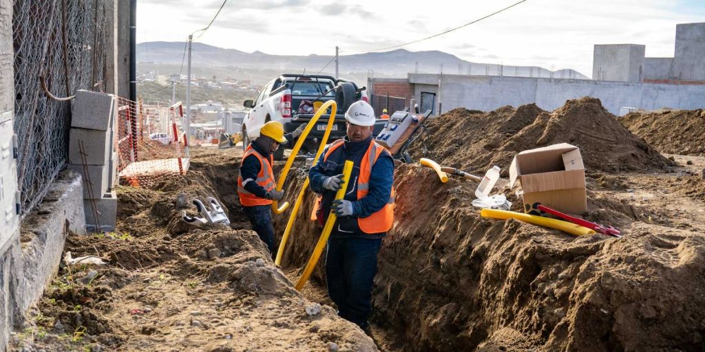 El Municipio avanza con la obra de gas de barrio Acceso Sur que ...