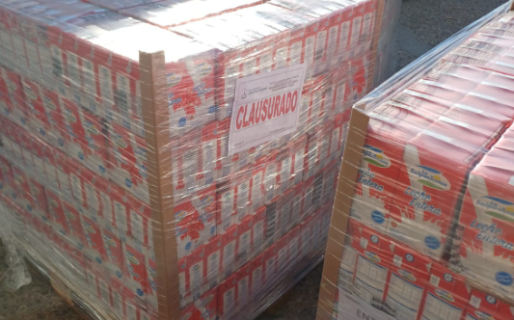 Secuestraron más de dos toneladas de lácteos en mal estado por falta de frío