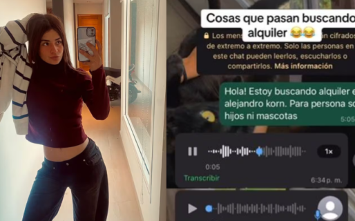 Una joven buscaba alquiler, le escribió a un supuesto dueño directo por WhatsApp y la respuesta la descolocó