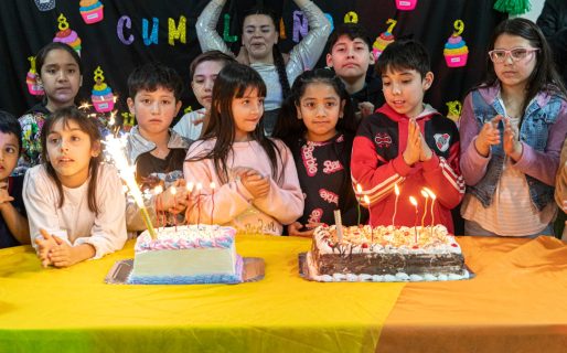 El CPB Abásolo agasajó a las infancias que concurren a los espacios de Juegotecas y de Fortalecimiento de los Recorridos Educativos