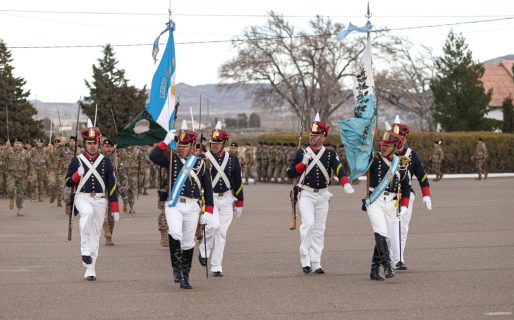 El Municipio acompañó el 212° aniversario de la creación del Regimiento de Infantería Mecanizado 8