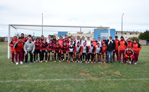 River femenino empezó la pretemporada en Comodoro con debut en el Estadio Municipal