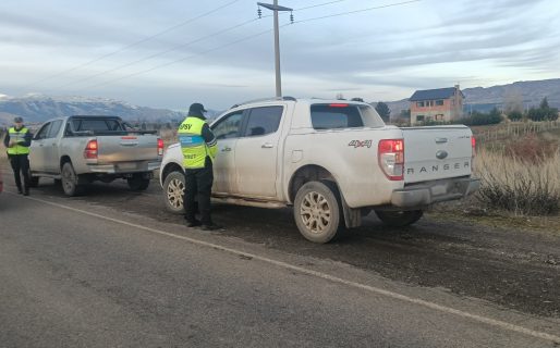 Provincia controló cerca de 7.000 vehículos y retiró de la vía pública a 36 conductores durante el fin de semana