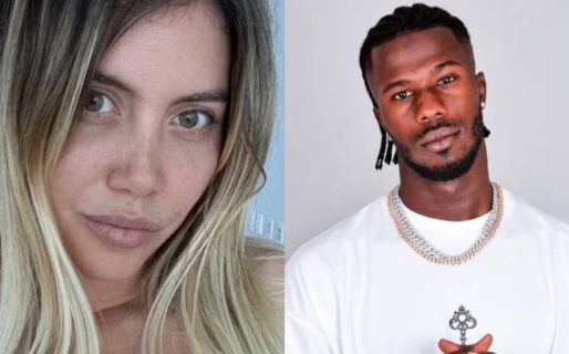 Ahora le tocó a Wanda Nara: filtraron sus fotos con Keita Baldé antes de hacer el amor