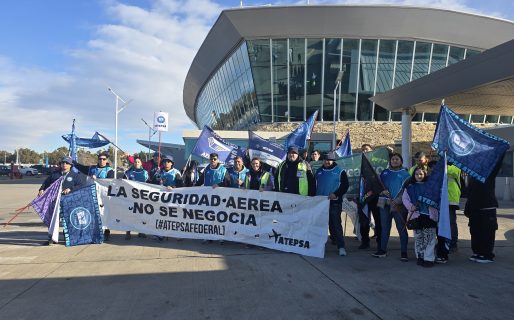 Trabajadores de ATEPSA se movilizan en Comodoro por falta de paritarias y despidos injustificados