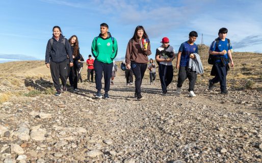 Adolescentes de Patria Grande se vinculan con la naturaleza durante el receso invernal