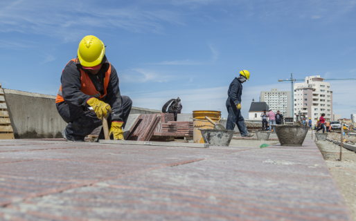 La construcción creció un 28% en Chubut, pero en Comodoro se desplomó