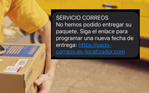 Alerta por nuevas estafas digitales con falsos avisos de empresas de correo