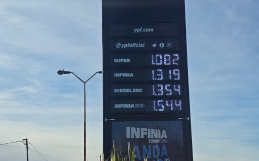 Golpe al bolsillo: Los combustibles volvieron a aumentar un 2,5%