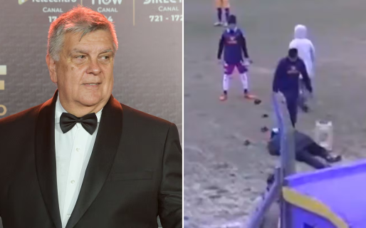 Luis Ventura fue golpeado durante un partido del ascenso por un grupo de hinchas