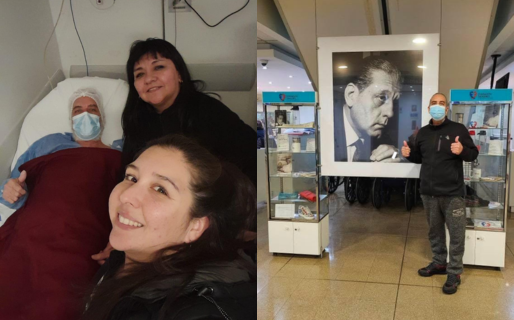 Un comodorense recibió un trasplante renal tras 8 años de espera