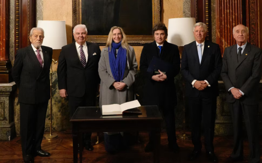 Javier Milei les pidió “a las élites” que “recuperen el coraje” e inviertan en Argentina