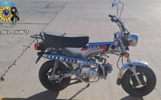 Le secuestraron la motito en la Costanera