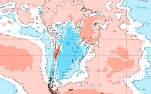 Alertan sobre una ola polar “de magnitud” en Argentina antes de fines de julio