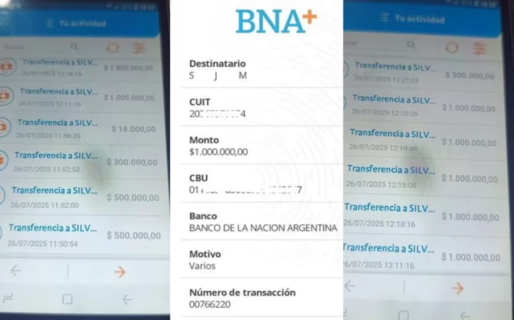 Acusan a un hombre de aprovechar que su abuela está enferma para sacarle el DNI y robarle casi $6 millones