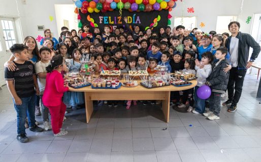 Más de 200 niños disfrutaron de los Festejos de las Infancias en los barrios Máximo Abásolo y San Martín
