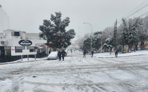 Advierten por nevadas intensas en Chubut y posible impacto en Comodoro