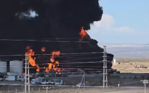 Alarma en Vaca Muerta: se registró un incendio en una planta de YPF