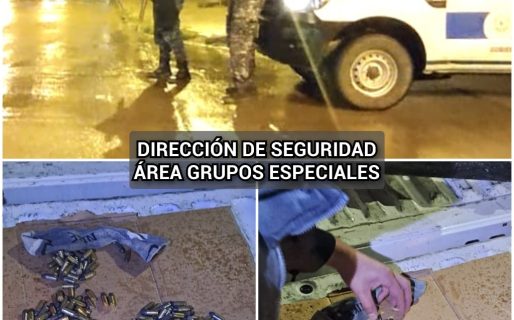 Detuvieron a un joven con más de 140 municiones en cercanías de un colegio