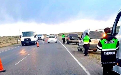 Chubut: controlaron casi 9.000 vehículos y retiraron 26 conductores durante el fin de semana