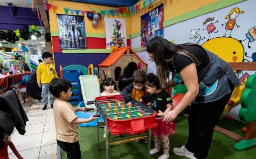 Niños y niñas del jardín maternal CPB San Martín disfrutaron una jornada recreativa