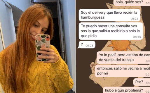 Una joven pidió un delivery y recibió una propuesta inesperada del repartidor