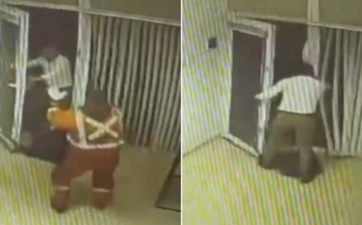 Violento robo: un comerciante se enfrentó a dos ladrones armados y los sacó a los empujones