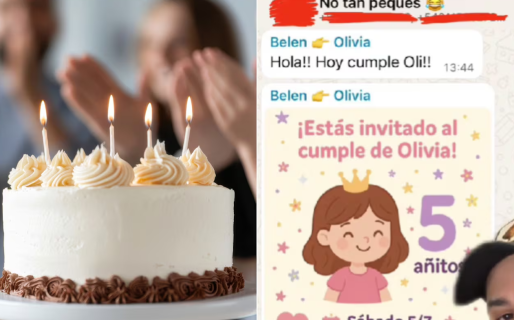 Un papá lanzó una propuesta en el grupo de WhatsApp de mamis y generó polémica: “Los cumpleaños me arruinan”