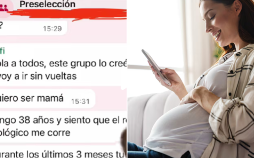 Tiene 38 años, quiere ser mamá y creó un grupo de WhatsApp con posibles padres: “El reloj biológico me corre”