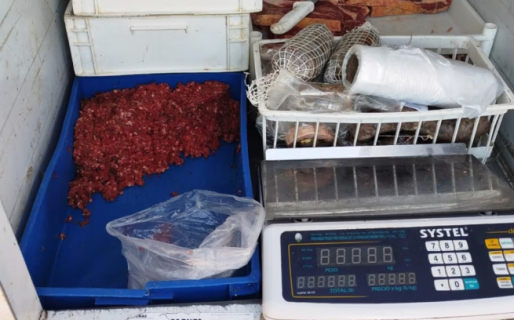 Decomisaron un cargamento de carne bovina y embutidos que era transportado sin la cadena de frío