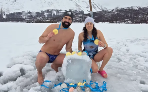 Barrios y Guerreiro, medallas y grandes objetivos en la natación de aguas gélidas