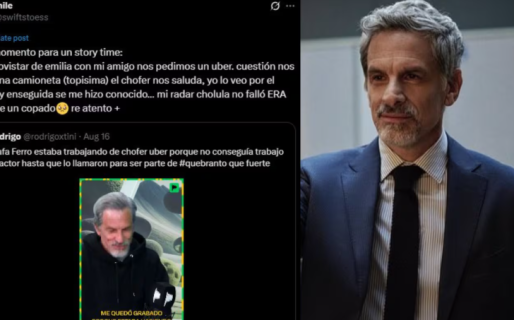 Salió de un recital, pidió un auto y quedó en shock al ver que lo manejaba un reconocido actor