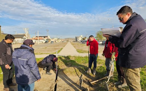 El Municipio realizó el concurso de precios para construir bocas de tormenta en la intersección de las Av. Chile, Congreso y Kennedy