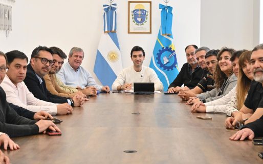 Torres recibió a la Federación Empresaria de Chubut