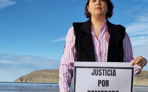 La candidata libertaria apuntó contra la Emergencia Climática exigiendo ‘Justicia por Comodoro’