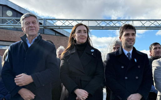 Victoria Villarruel participa del acto por los 90 años de Río Mayo