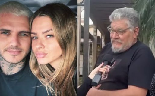 El gesto del papá de Mauro Icardi cuando una cronista le preguntó si acepta a la China Suárez como nuera