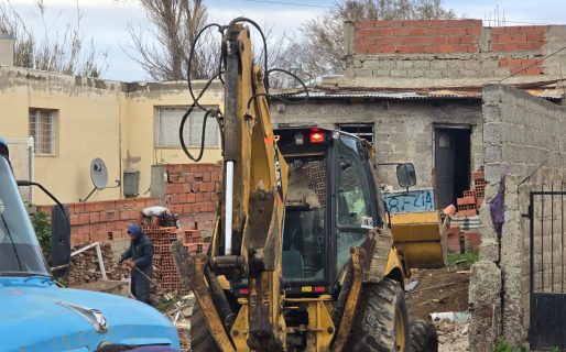 Desalojaron una vivienda en el Barrio Ceferino por orden judicial