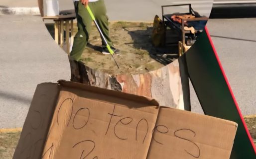 Trabajaba en la vía pública y terminó detenido: «Solo estaba generando trabajo y comida»