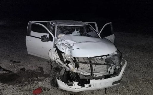 El diputado Emanuel Fernández volcó con su vehículo en la Ruta N°3