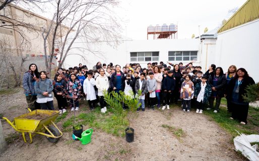 En el Día del Árbol, alumnos de la Escuela N° 126 plantaron distintas especies para generar conciencia