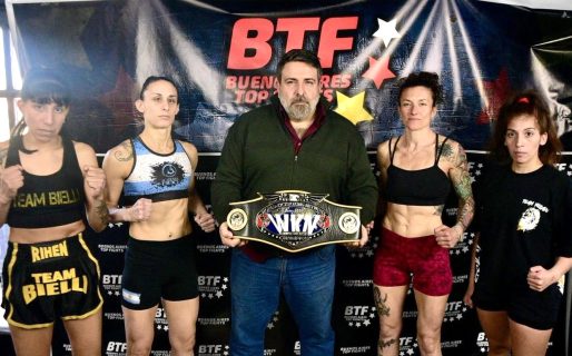 Camila Jaramillo pelea por el título argentino de full contact en Buenos Aires