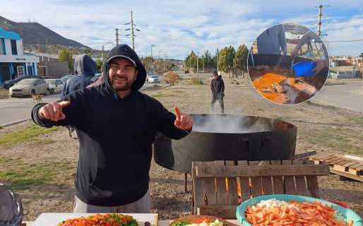 Se realizó un guiso solidario para 500 personas en el Máximo Abasolo