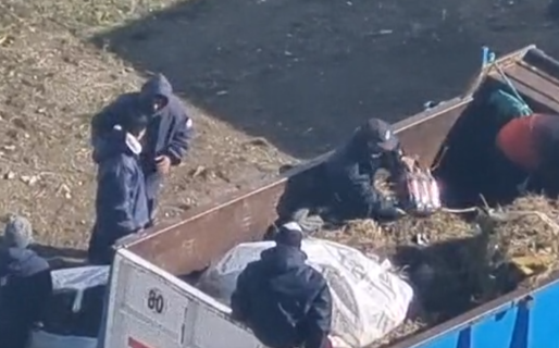 Empleados municipales robaron un camión escondiendo los productos entre la basura que debían juntar