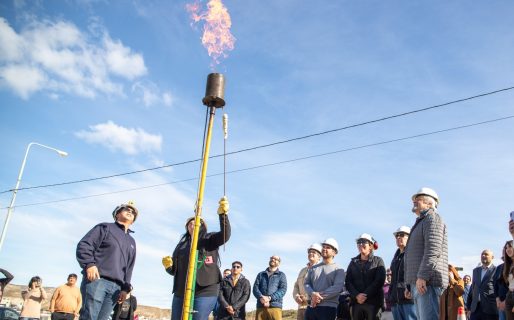 Inauguraron la red de gas que beneficia a 73 familias del barrio Don Bosco